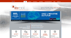 Desktop Screenshot of ibitek-group.com
