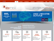 Tablet Screenshot of ibitek-group.com